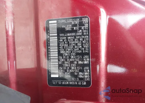 2024 Nissan Rogue Sv Intelligent Awd z USA, uszkodzony, nr VIN JN8BT3BB9RW171666